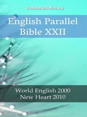 cover image of English Parallel Bible XXII